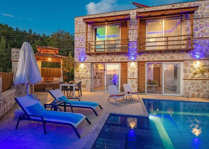Gera - 1 Bedroom With Jacuzzi In Kalkan Villa *